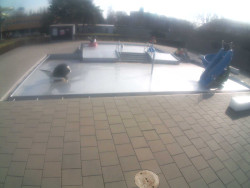 Dětstký venkovní bazén