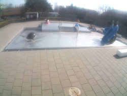 Dětstký venkovní bazén