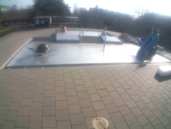 Dětstký venkovní bazén