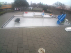 Dětstký venkovní bazén