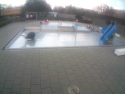 Dětstký venkovní bazén