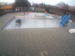 Dětstký venkovní bazén