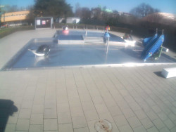 Dětstký venkovní bazén