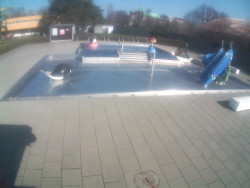 Dětstký venkovní bazén