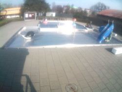 Dětstký venkovní bazén