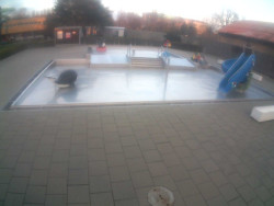 Dětstký venkovní bazén