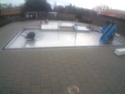 Dětstký venkovní bazén