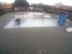 Dětstký venkovní bazén