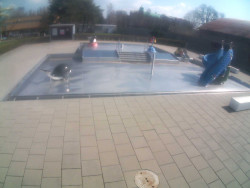 Dětstký venkovní bazén