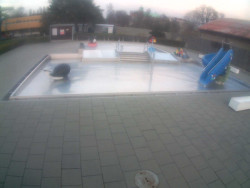 Dětstký venkovní bazén