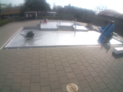 Dětstký venkovní bazén