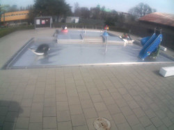 Dětstký venkovní bazén