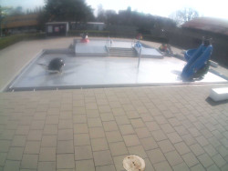 Dětstký venkovní bazén