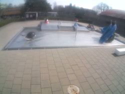 Dětstký venkovní bazén