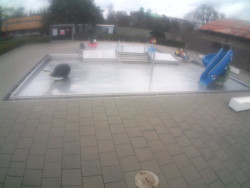 Dětstký venkovní bazén