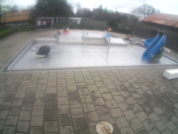 Dětstký venkovní bazén