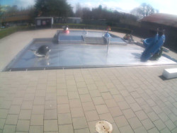 Dětstký venkovní bazén