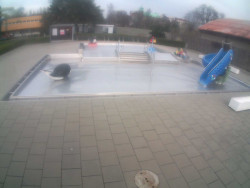 Dětstký venkovní bazén