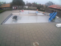 Dětstký venkovní bazén