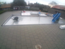 Dětstký venkovní bazén