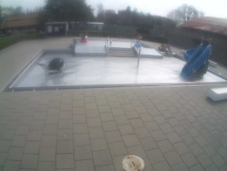 Dětstký venkovní bazén