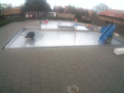 Dětstký venkovní bazén