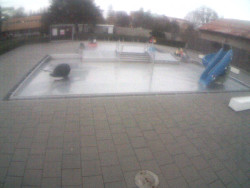 Dětstký venkovní bazén