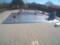 Dětstký venkovní bazén