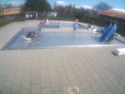 Dětstký venkovní bazén