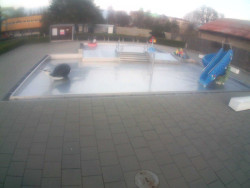 Dětstký venkovní bazén