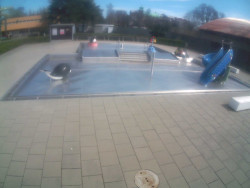 Dětstký venkovní bazén