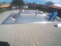 Dětstký venkovní bazén