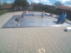 Dětstký venkovní bazén