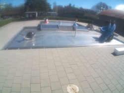 Dětstký venkovní bazén