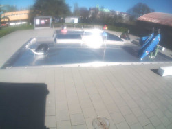 Dětstký venkovní bazén