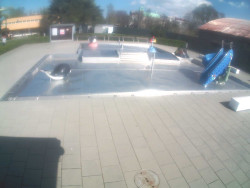 Dětstký venkovní bazén