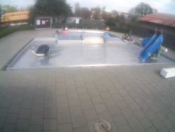 Dětstký venkovní bazén