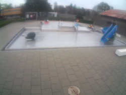 Dětstký venkovní bazén