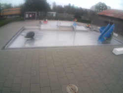 Dětstký venkovní bazén