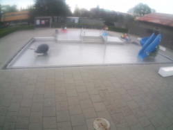 Dětstký venkovní bazén