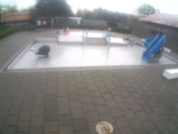 Dětstký venkovní bazén