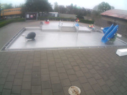 Dětstký venkovní bazén