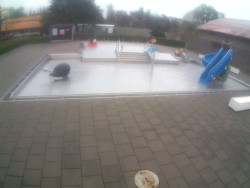 Dětstký venkovní bazén