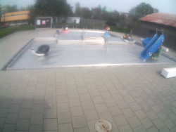 Dětstký venkovní bazén