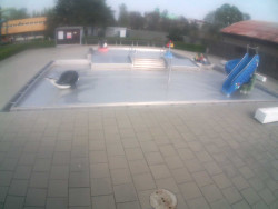 Dětstký venkovní bazén