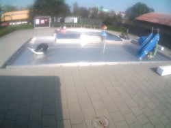 Dětstký venkovní bazén