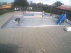 Dětstký venkovní bazén