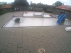 Dětstký venkovní bazén