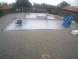 Dětstký venkovní bazén