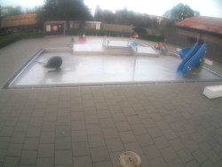 Dětstký venkovní bazén